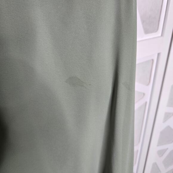 Kennedy Blue Sage Green Jeslyn Chiffon Sweetheart Maxi Dress Womens SZ 2 Wedding - Picture 9 of 9